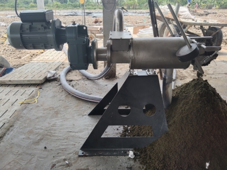 Máy xử lý phân heo trang trại Đồng Nai