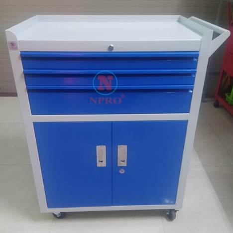 Tủ dụng cụ 3 ngăn 2 cánh
