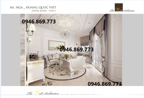 THIẾT KẾ TRẦN THẠCH CAO CỔ ĐIỂN - TÂN CỔ ĐIỂN