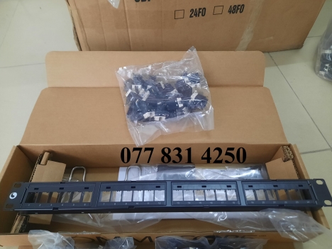 Patch Panel Cat5e Cat6 Commscope giá tốt cho dự án