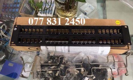 Patch Panel Cat5e Cat6 Commscope giá tốt cho dự án