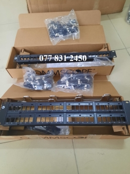 Patch Panel Cat5e Cat6 Commscope giá tốt cho dự án
