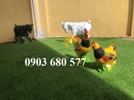 Cung cấp tượng vườn cổ tích trẻ em cho trường mầm non, công viên, khu vui chơi