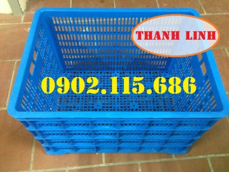 Sọt nhựa 8 bánh xe