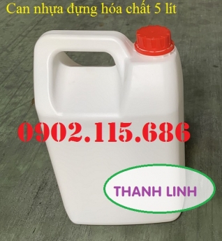 Can nhựa đựng hóa chất từ nguyên liệu HPDE nguyên sinh