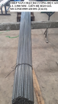 Thép kéo nguội - thép nắn chặt cường độ cao