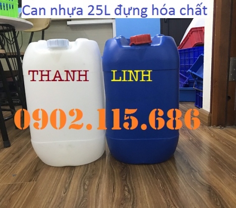 Can nhựa đựng hóa chất từ nguyên liệu HPDE nguyên sinh