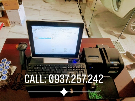 Cài đặt máy tính tiền in bill cho shop mỹ phẩm, nước hoa tại Hà Nội