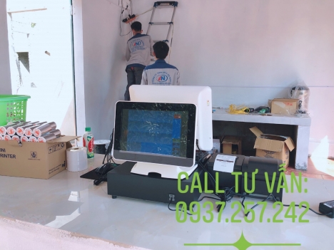 Cài đặt máy tính tiền in bill cho quán trà sữa, trà chanh tại Hà Nội