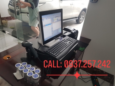 Cài đặt máy tính tiền in bill cho shop mỹ phẩm, nước hoa tại Hà Nội