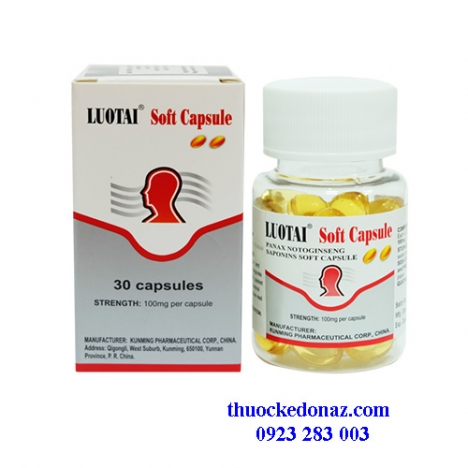 Thuốc Luotai – Điều trị đột quỵ (Hộp 30 viên)