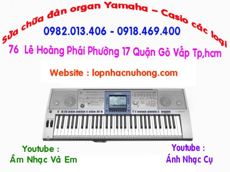 Sửa chữa đàn organ uy tín tại Tp.HCM