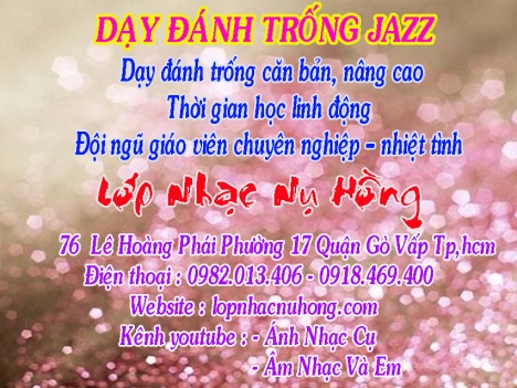 Dạy đánh trống từ căn bản đến nâng cao