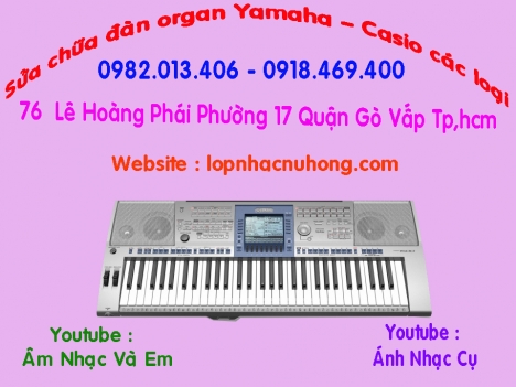 Sửa chữa đàn organ uy tín tại Tp.HCM