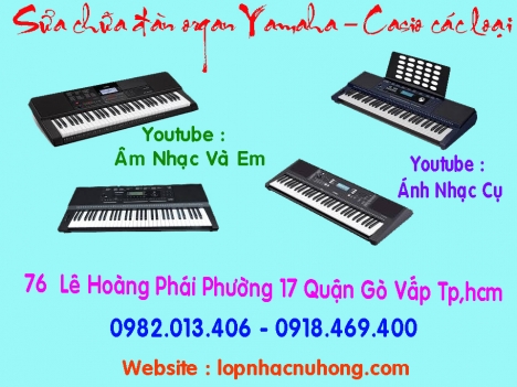 Sửa chữa đàn organ uy tín tại Tp.HCM