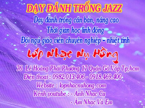 Dạy đánh trống từ căn bản đến nâng cao