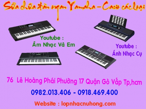 Sửa chữa đàn organ uy tín tại Tp.HCM