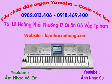 Sửa chữa đàn organ uy tín tại Tp.HCM