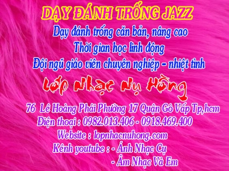Dạy đánh trống từ căn bản đến nâng cao