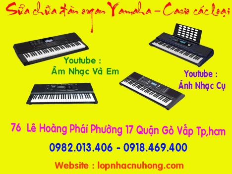 Sửa chữa đàn organ uy tín tại Tp.HCM