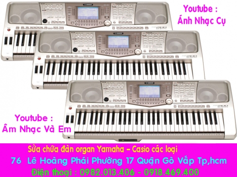Sửa chữa đàn organ uy tín tại Tp.HCM
