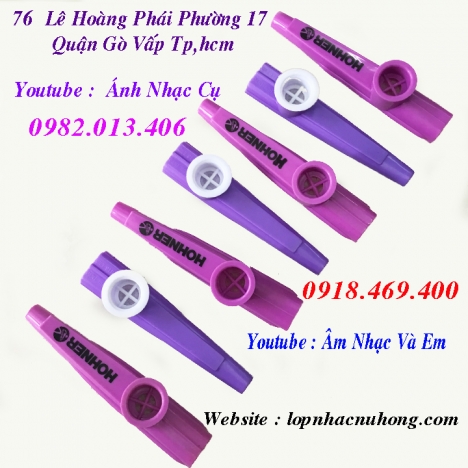 Kèn kazoo hiệu hohner giá tốt, nhiều màu đẹp