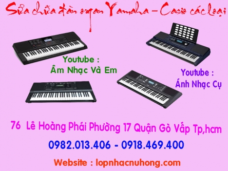 Sửa chữa đàn organ uy tín tại Tp.HCM