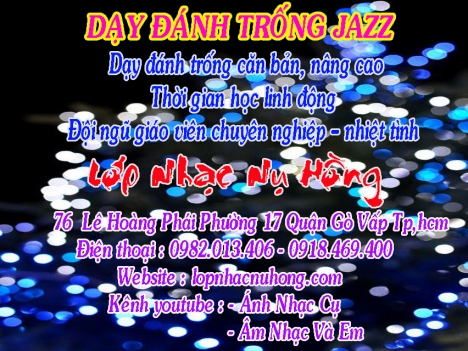 Dạy đánh trống từ căn bản đến nâng cao