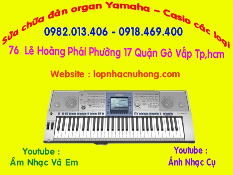 Sửa chữa đàn organ uy tín tại Tp.HCM