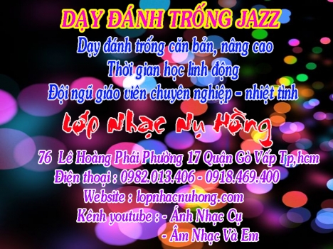 Dạy đánh trống từ căn bản đến nâng cao
