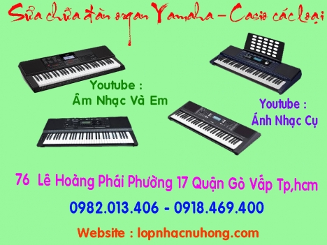 Sửa chữa đàn organ uy tín tại Tp.HCM