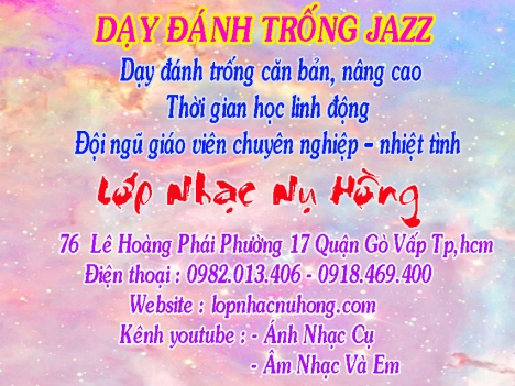 Dạy đánh trống từ căn bản đến nâng cao