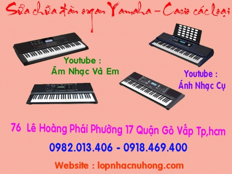 Sửa chữa đàn organ uy tín tại Tp.HCM