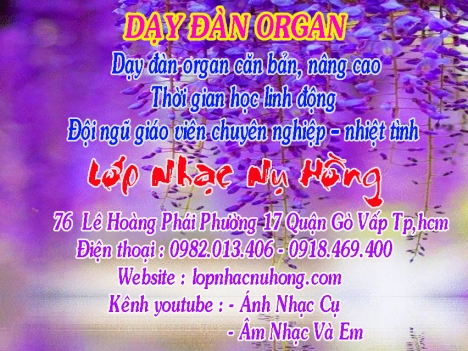 Trung tâm dạy đàn Organ chất lượng tại TPHCM