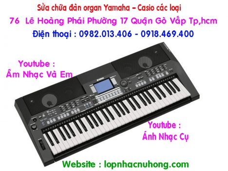 Sửa chữa đàn organ uy tín tại Tp.HCM
