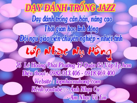 Dạy đánh trống từ căn bản đến nâng cao