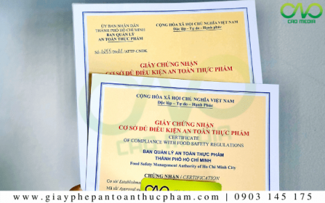 Xin giấy phép ATTP cơ sở chế biến hành tỏi phi như thế nào?