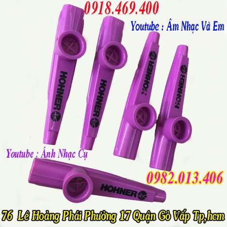 Kèn kazoo hiệu hohner giá tốt, nhiều màu đẹp