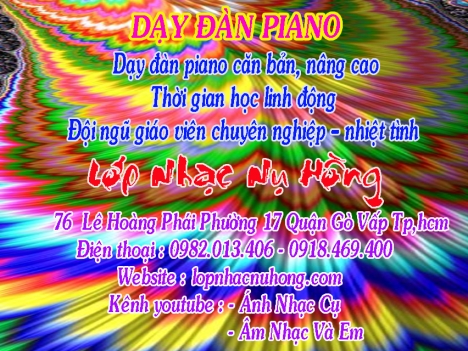 Trung tâm dạy đàn piano tại TP. Hồ Chí Minh