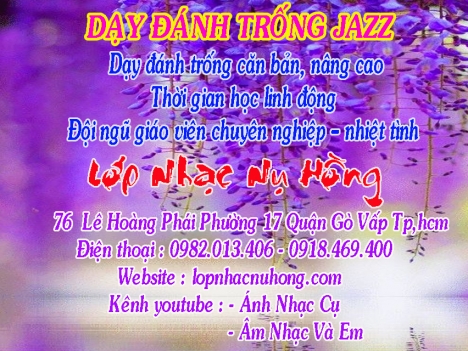 Dạy đánh trống từ căn bản đến nâng cao