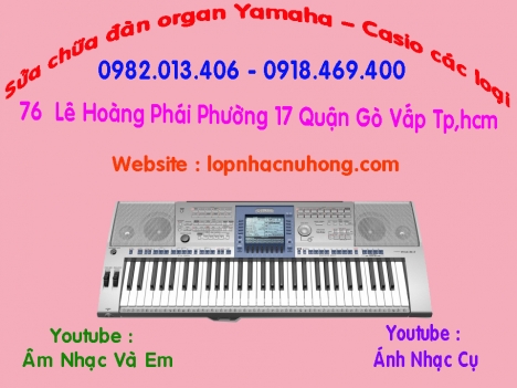 Sửa chữa đàn organ uy tín tại Tp.HCM