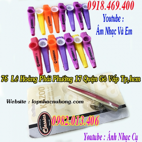 Kèn kazoo hiệu hohner giá tốt, nhiều màu đẹp
