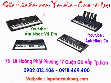 Sửa chữa đàn organ uy tín tại Tp.HCM