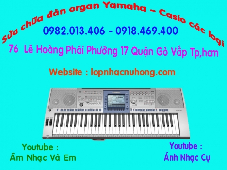 Sửa chữa đàn organ uy tín tại Tp.HCM