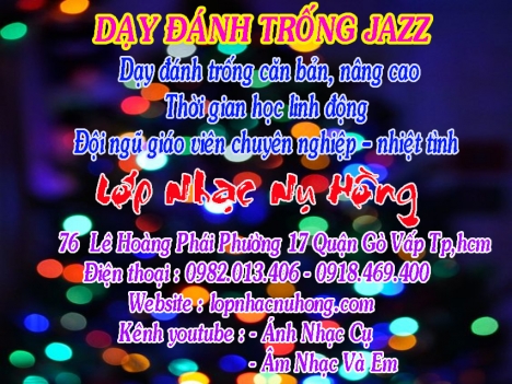 Dạy đánh trống từ căn bản đến nâng cao