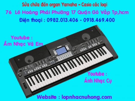 Sửa chữa đàn organ uy tín tại Tp.HCM