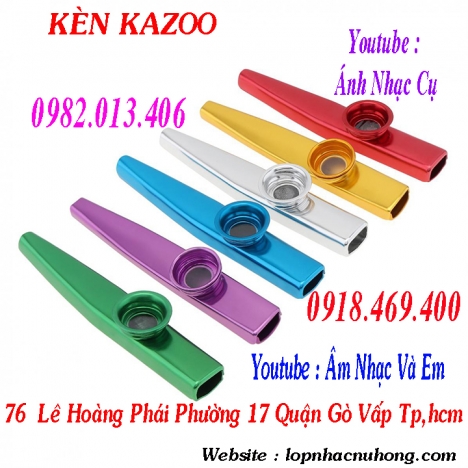 Kèn kazoo hiệu hohner giá tốt, nhiều màu đẹp