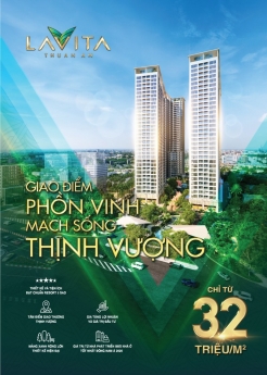 390tr sở hữu ch lavita thuận an - vịnh xanh thịnh vượng mặt tiền ql13 ,chiết khấu tới 18%