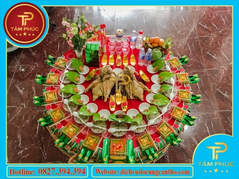 DỊCH VỤ TRỌN GÓI MÂM CÚNG ĐẦY THÁNG TẠI CẦN THƠ