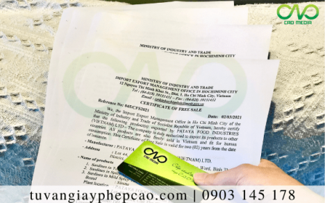 Thực hiện giấy phép lưu hành tự do cho kẹo mè xửng xuất khẩu